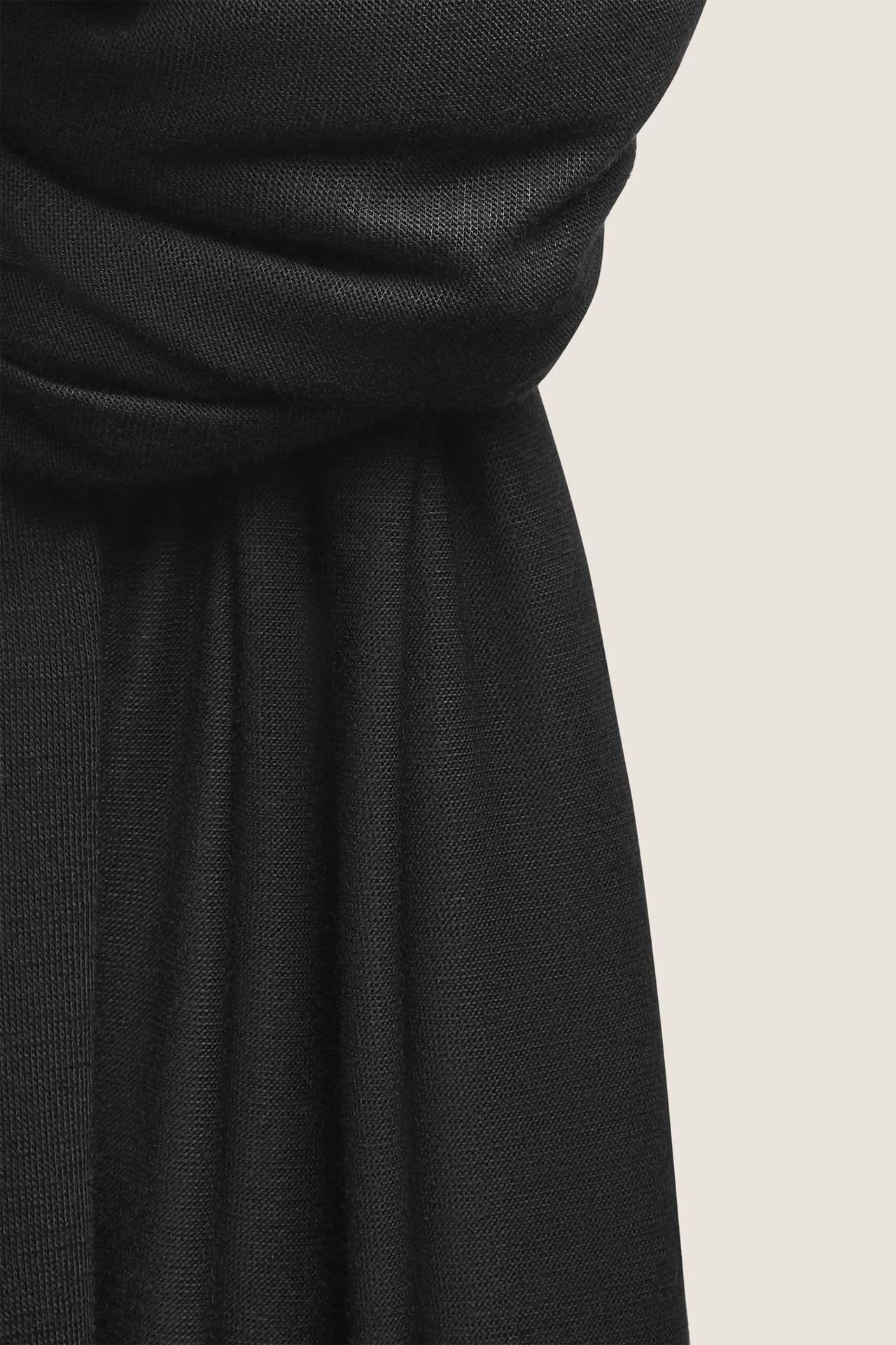 High-quality solid color modal rolled-up mercerized cotton scarves, shawls and headscarves for cross-border Middle East Jerseyscarf pic 17
