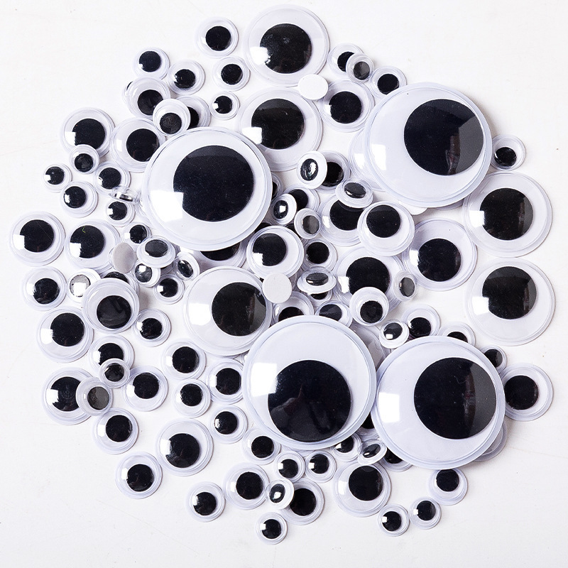 diy Twisty stick accessories, material package, flower pole, tape, flower core, flower bud, movable eye ball, tassel, ball of hair, glue material pic 10