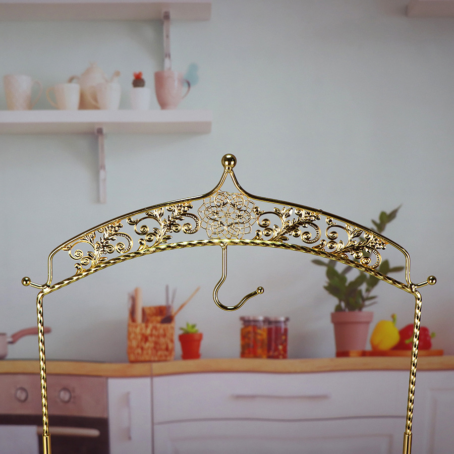 Round stainless steel hanging lid dining stove, hotel commercial food insulation container with bracket buffet stove pic 7
