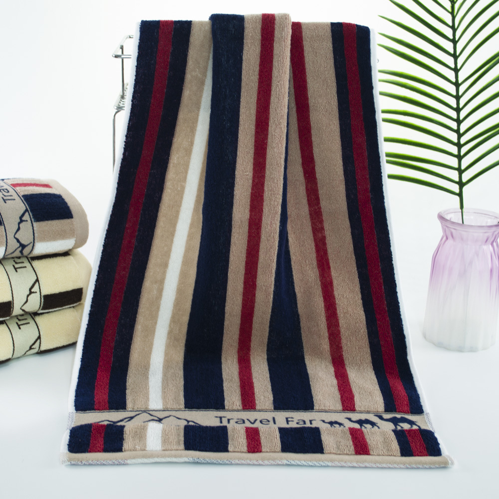 毛巾纯棉加厚面巾极限股色织提花全棉毛巾柔软吸水成人洗脸巾批发详情5