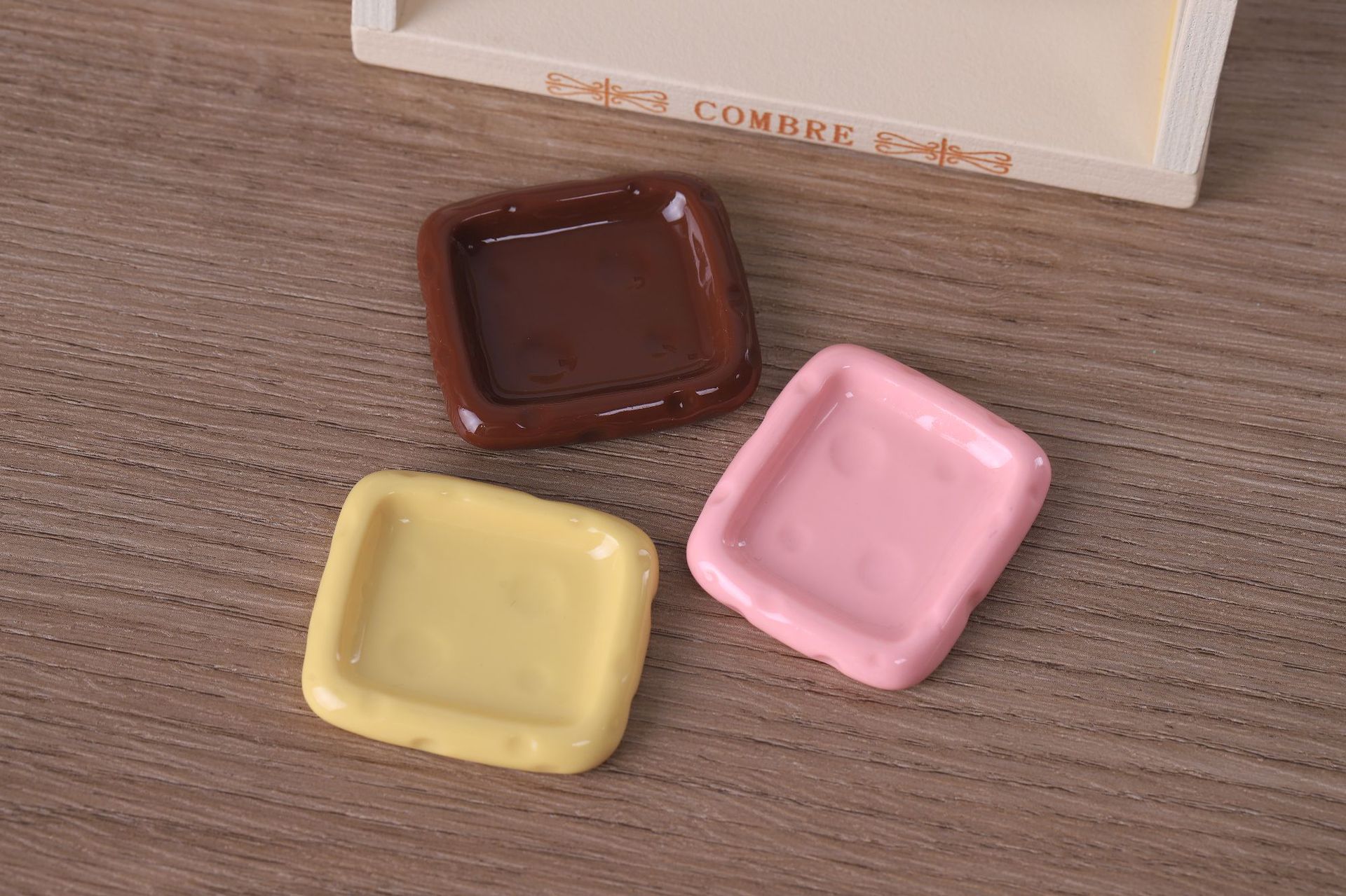 diy simulation food toys, cheese knives, forks, spoons, plates, miniature scene ornaments, keychains, resin jewelry accessories pic 5