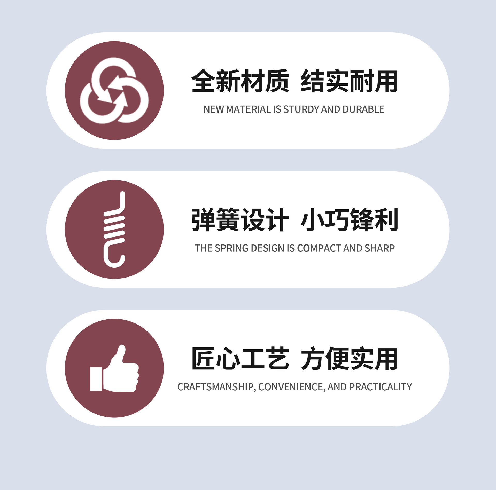 U型小剪刀 家用服装厂弹簧刺绣纱剪缝纫手工批发剪刀裁缝剪专用详情5