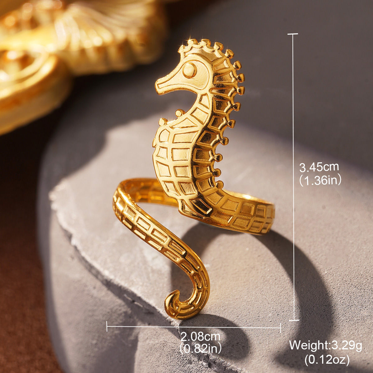 Wholesale of fashionable and versatile titanium steel, stainless steel leaf oval lines, niche and light luxury, adjustable opening rings pic 36