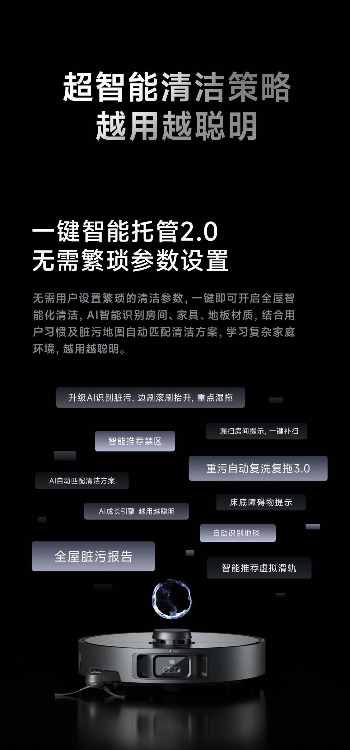 【双机械臂】追觅X40系列扫地机器人扫拖一体全自动上下水X40Pro详情29