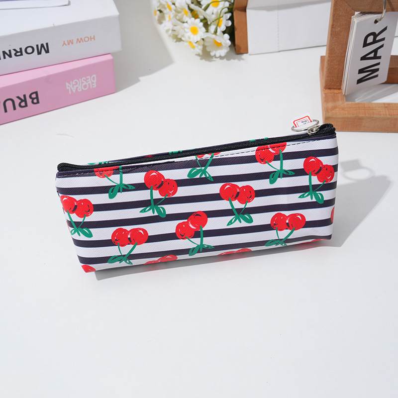 New cartoon cute large-capacity pencil case for students, high appearance level pencil case stationery box pic 5