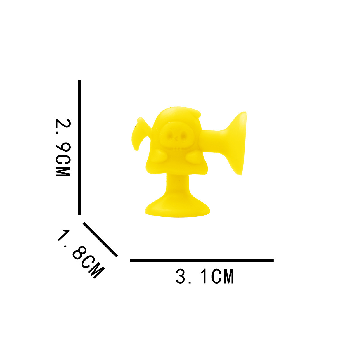 Cross-border best-selling Suction and Sticky Halloween series suction cup toys, accessories, building blocks, car window bath toys pic 1