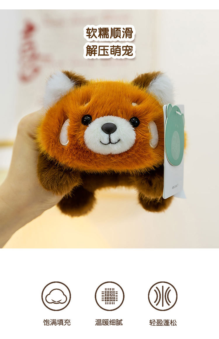 Wholesale of stuffed panda plush toys, scented brown bear palm treasure, wedding scattering powder rabbit, office sloth desk decoration pic 10
