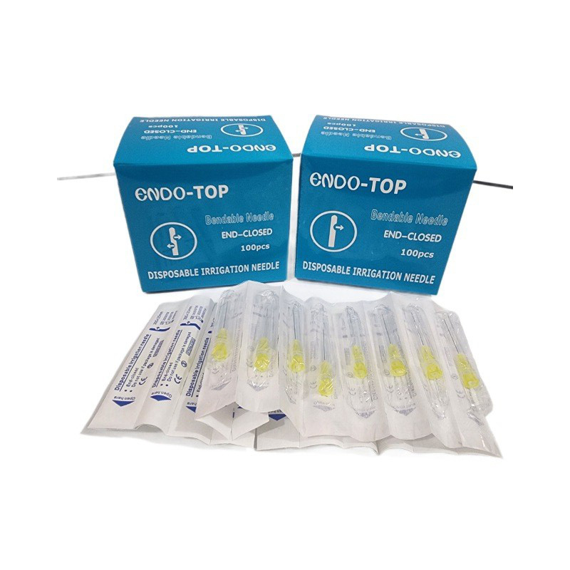 【 Side Hole 】 Disposable flushing needle Side hole flushing needle blister packaging dental flushing needle 100-piece set pic 4