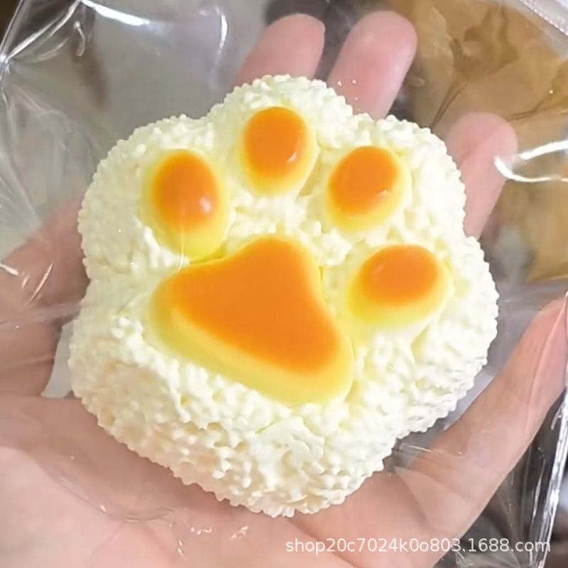 黄油小狗吐司捏捏乐减压玩具烂泥硅胶手感水感猫爪解压捏捏慢回弹详情9