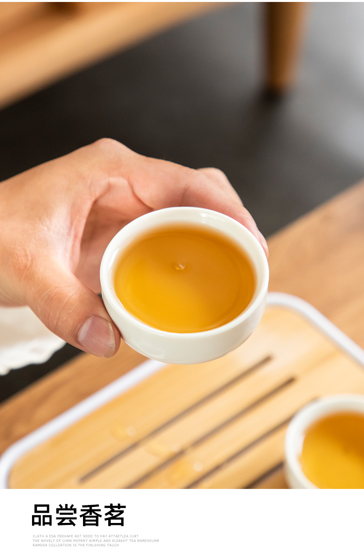 户外便携式旅行功夫茶具套装陶瓷盖碗一壶四杯整套批发礼品印logo详情14