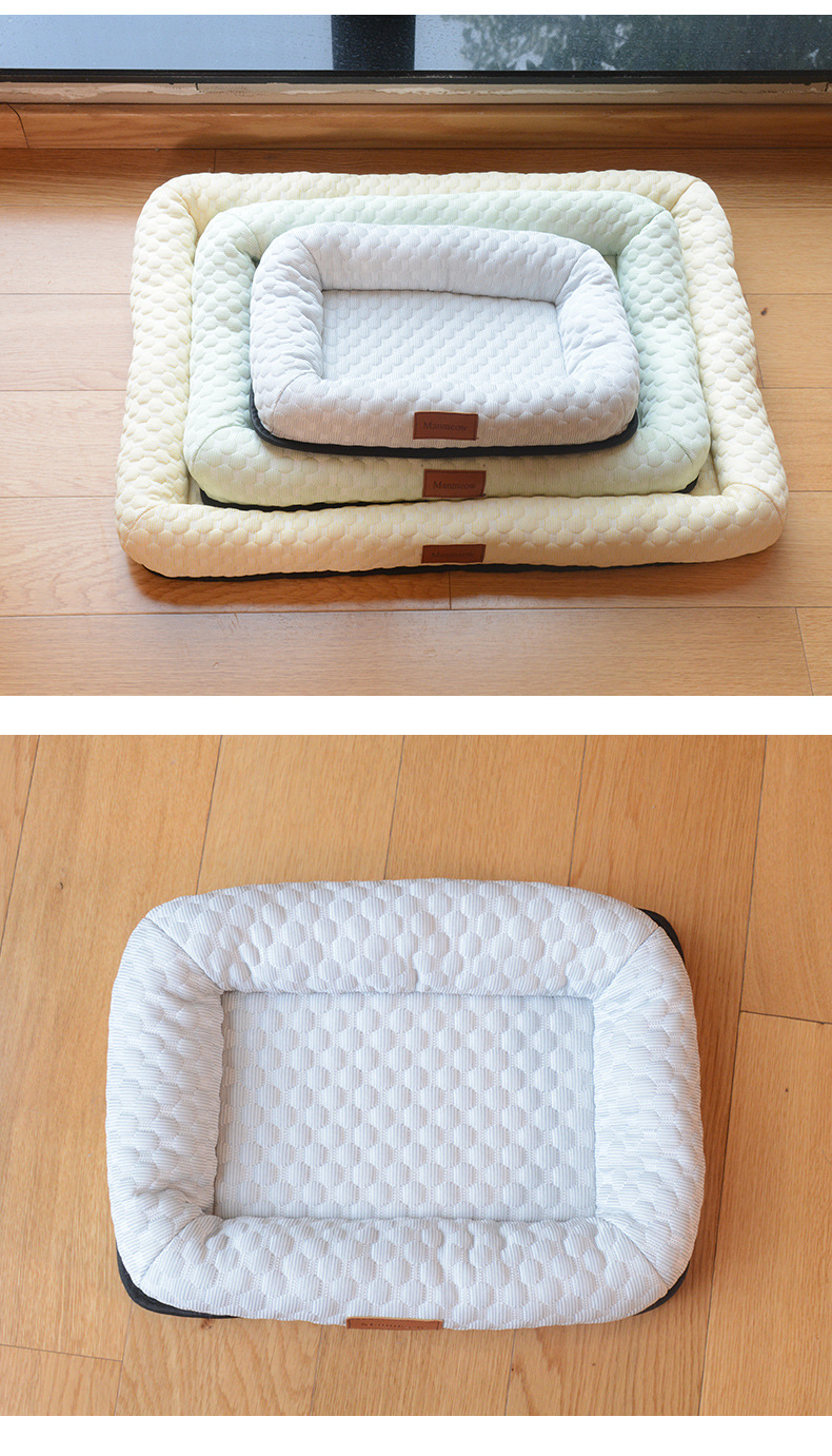 Dog bed, summer cool bed, dog mat, ice mat for sleeping, 3D cool feeling, cat bed, pet summer bed, cross-border wholesale pic 11