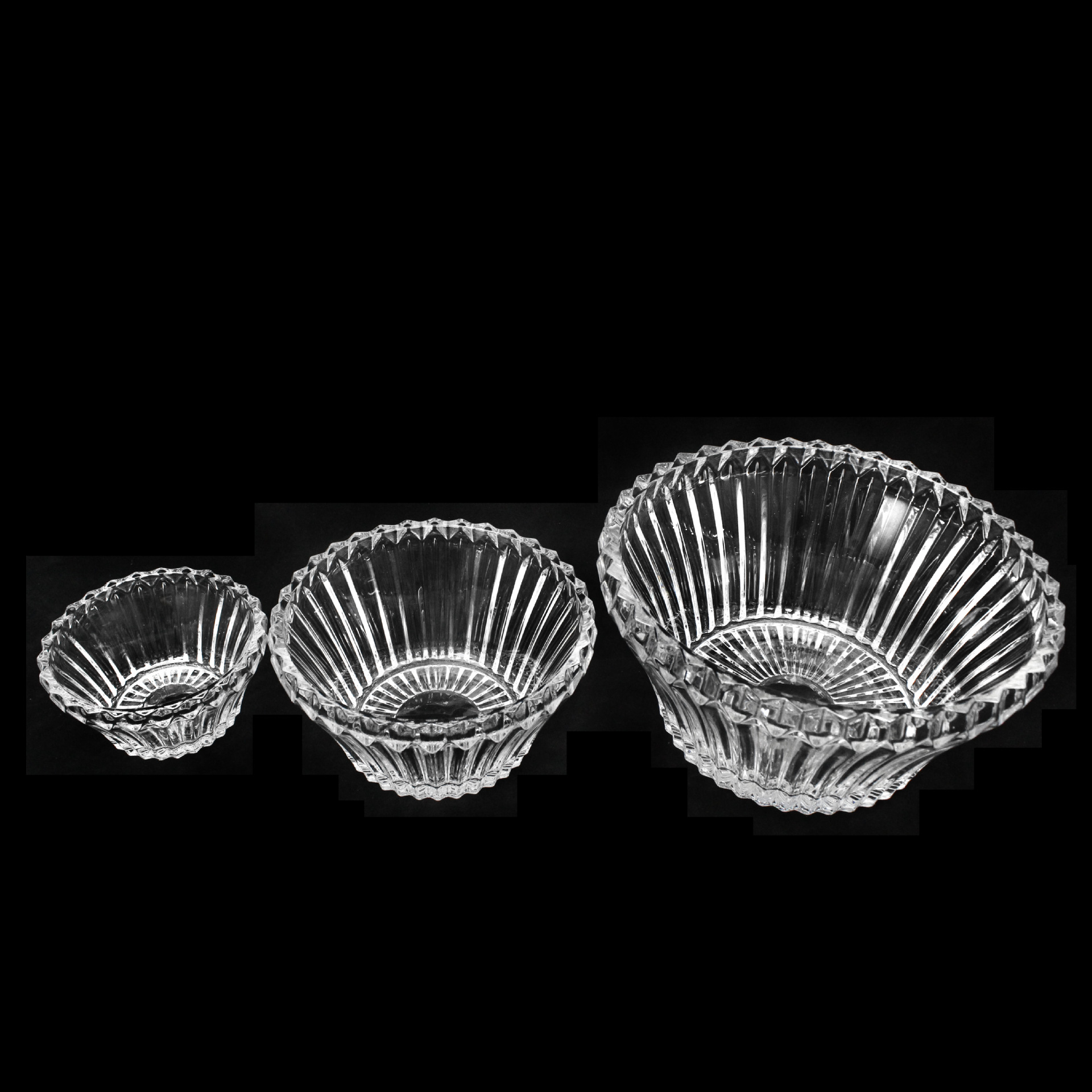 新款剑花造型客厅茶几玻璃果盘果斗厨房水果盘批发详情7