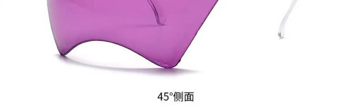 多功能防护面罩炫彩镀膜个性网红防紫外线面罩户外骑行防风护目镜详情23