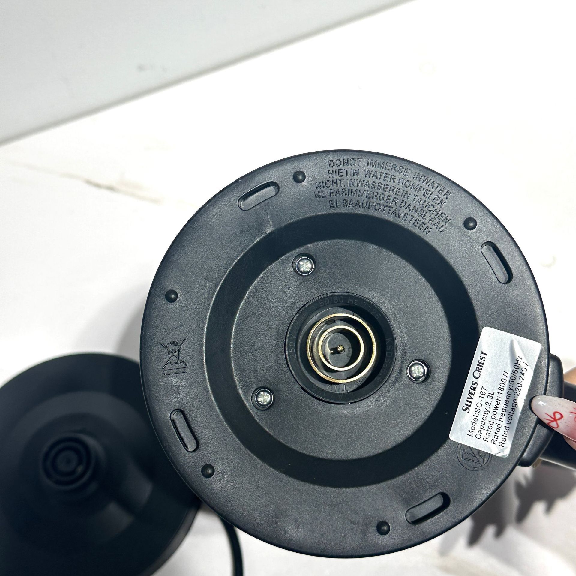 外贸出口electrickettle不锈钢2.3L电热水壶内钢盖电热水壶跨境详情14