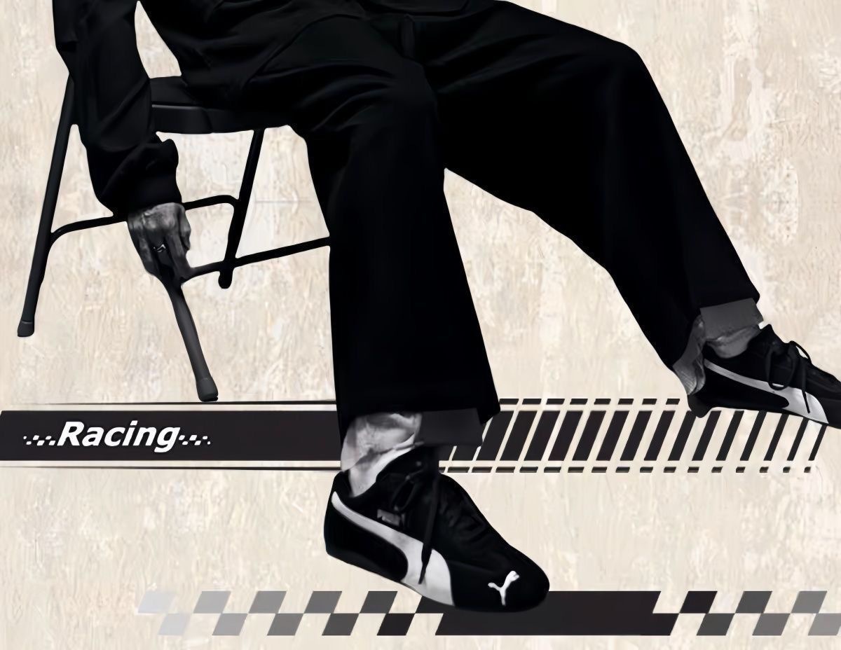 纯原openyy联名朴彩英同款PM赛车鞋低帮百搭情侣男女运动休闲鞋详情9