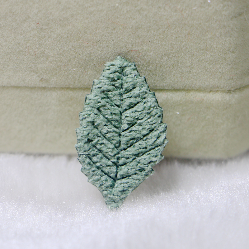 仿真树叶超声波压花毛线叶子DIY饰品服饰儿童打底裤鞋帽辅料配件详情5