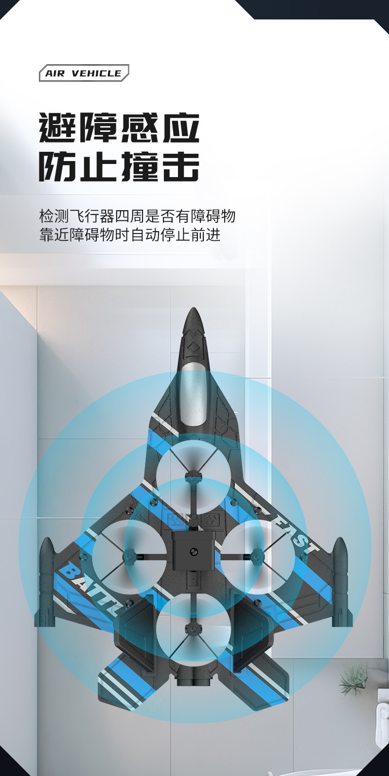 ABS plastic remote-controlled aircraft, remote-controlled fighter jets, high-quality quadcopters, foam drones pic 51