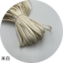 现货批发4mm5mm6mm8mm对折压条pu皮质感饰品穿链条绳服装辅料详情26