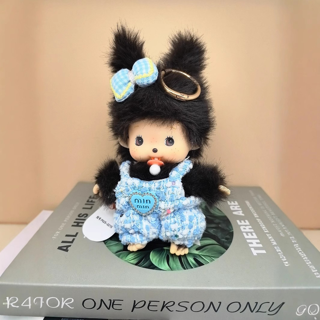 Factory direct sales of genuine Mengqiqi plush toy pendants and accessories, 15cm dolls, cross-border toys wholesale pic 22