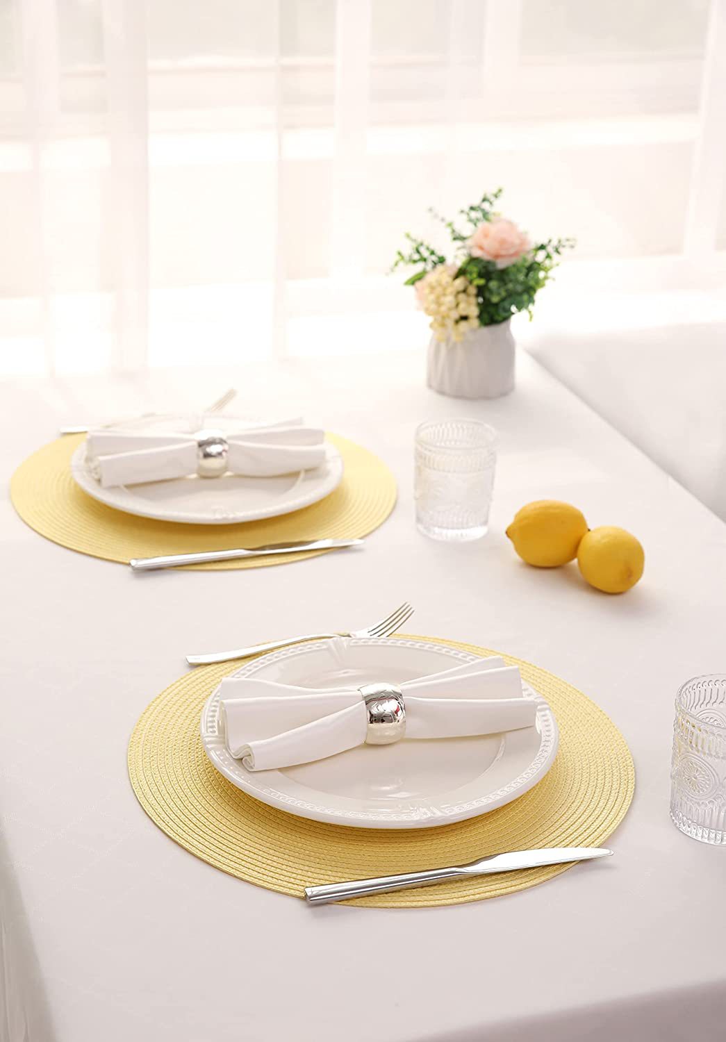 多色餐垫现代风格草编织隔热垫家用多用垫北欧西餐垫锅垫防烫垫子详情9