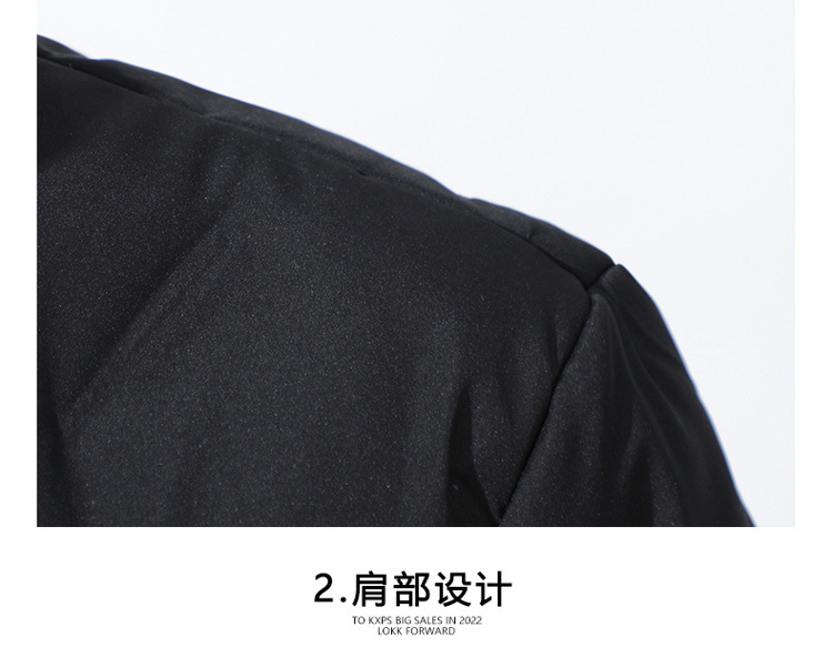 羽绒服男2025冬季新款短款加绒加厚轻薄韩版潮流男士立领外套批发详情28