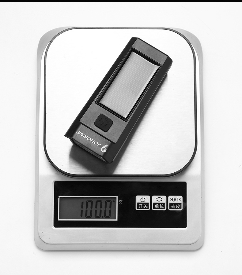 Solar-powered bicycle light, night riding strong flashlight, USB charging headlight, rainproof mountain bike light, cycling horn pic 14