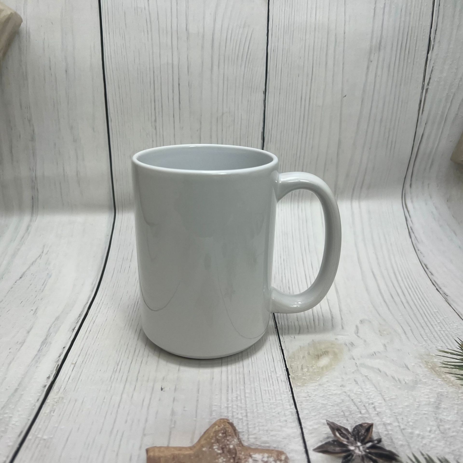 15OZ热转印马克杯印logo外贸色釉陶瓷杯大容量热升华涂层陶瓷水杯详情4