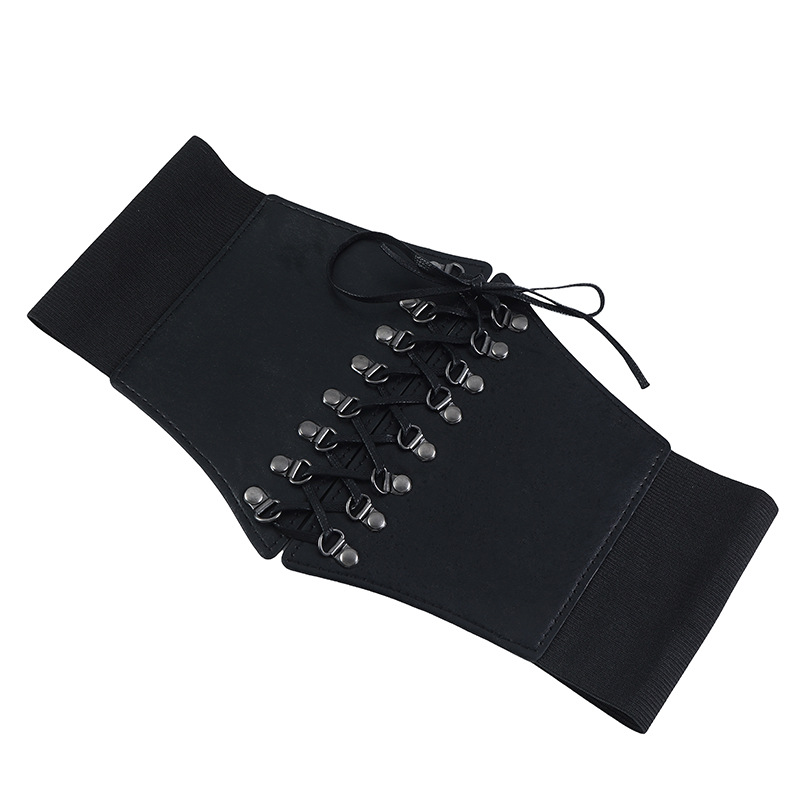 新款女士束腰外穿裙子宽腰带女款高级感百搭装饰绑带弹力松紧腰封详情44