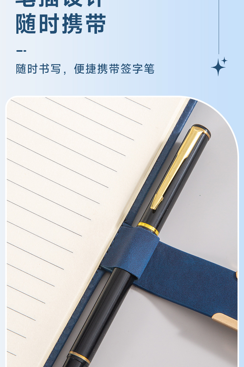 a5 Notebook Customized Premium Set: Notepad, Diary, Soft Leather Office and Enterprise Customized Gift box, logo printable, office supplies customized pic 13