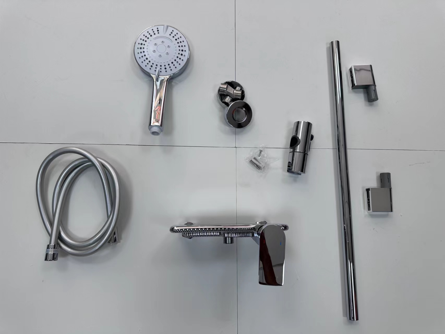 现货全铜无顶喷简易数显淋浴花洒套装家用卫生间分体式沐浴花洒详情23