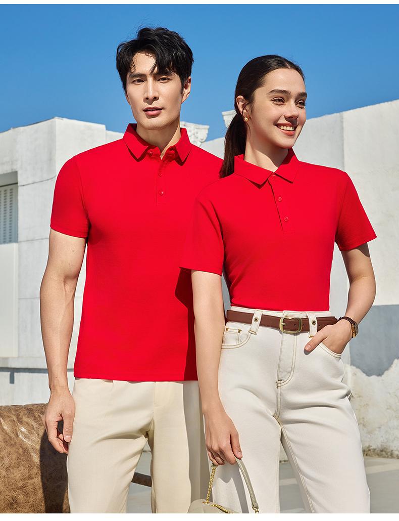 Polo衫女短袖时尚棉T上衣 Polo领连衣裙详情19