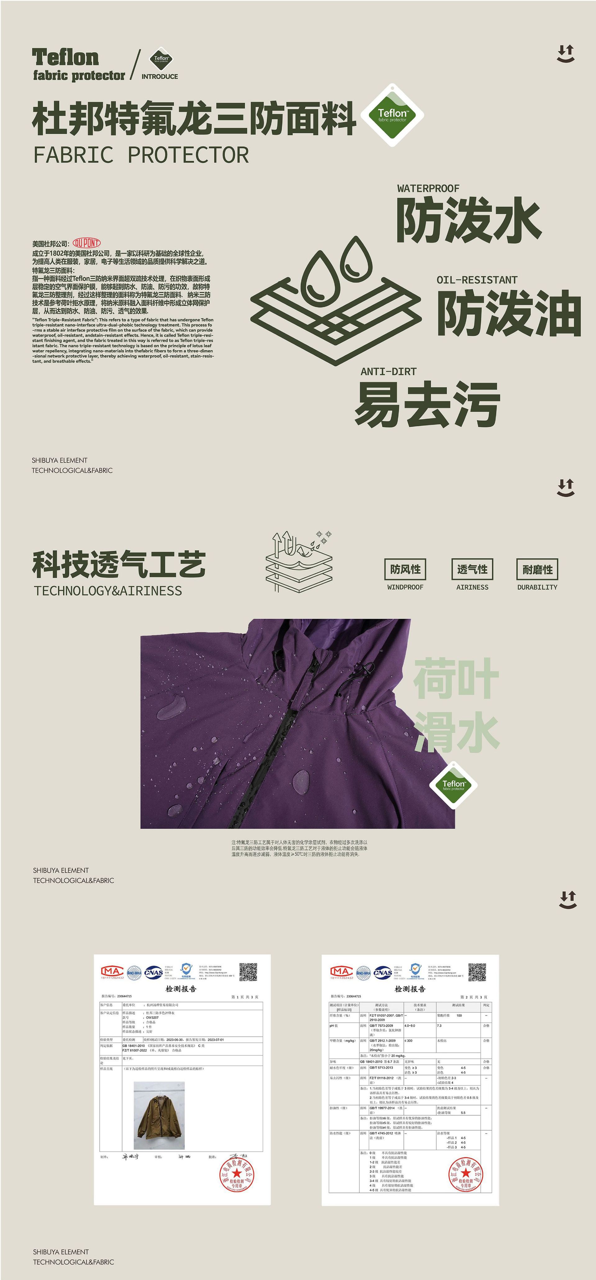 Teflon DuPont three-proof outdoor Teflon waterproof Down jacket for men and women, hoodie jacket for couples in Spring and Autumn 2023 pic 4