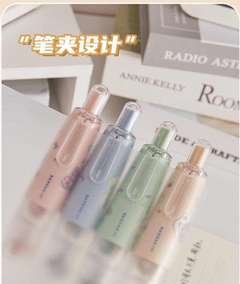 学生用旋转按动点点胶长立大容量批发双面胶粘贴手工可替换按动详情11