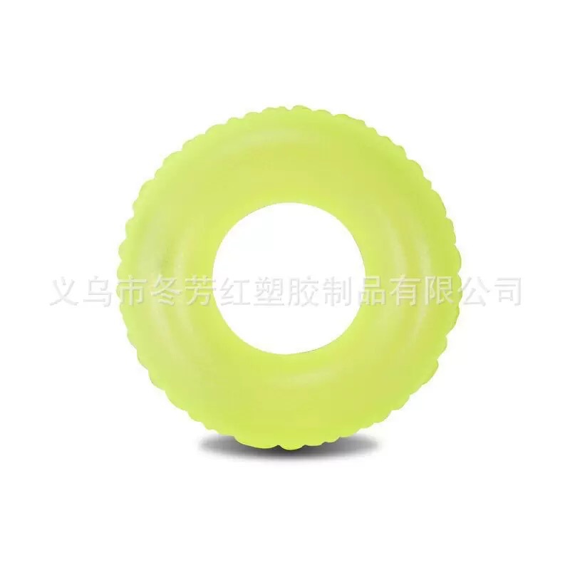 厂家批发儿童成人加厚3D珠光荧光泳圈男女救生圈运动户外游泳用品详情3