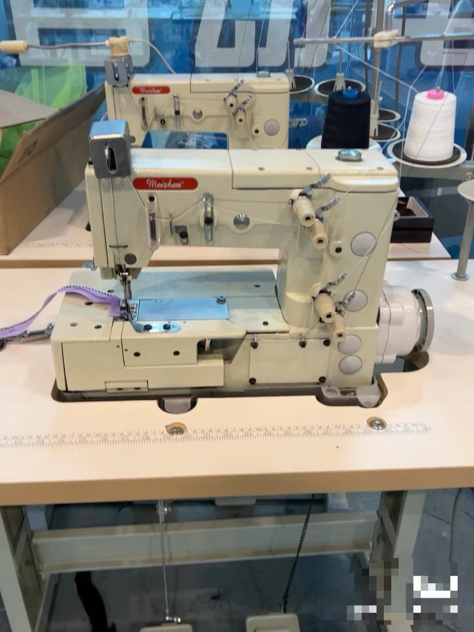 sewing machine曲牙机单针双针花边机狗牙机童装直驱曲牙机工业缝详情4