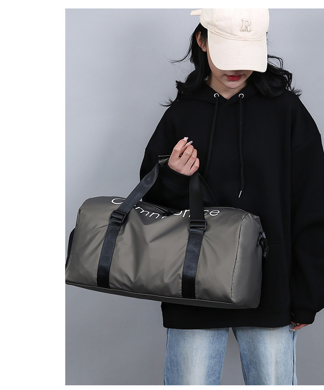 跨境健身包女干湿分离游泳运动训练包男手提登机包旅行袋短途行李详情35