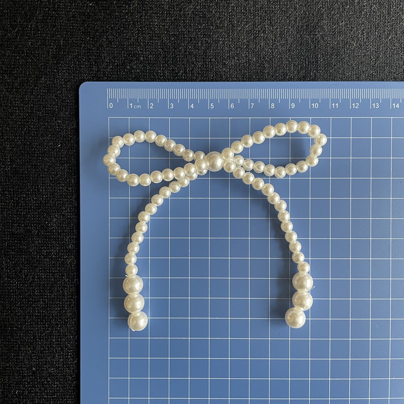 Factory direct sales of pearl bow strings for wedding dresses, clothing, bags, shoes, clothing, hats, headwear, accessories and accessories, bows pic 4