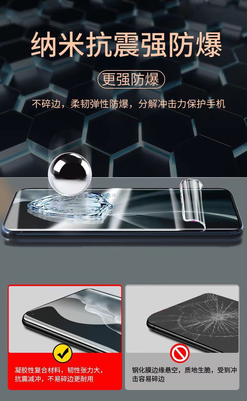 适用华为mate70pro手机膜全胶60pro水凝膜p70pro防窥膜荣耀300膜详情2