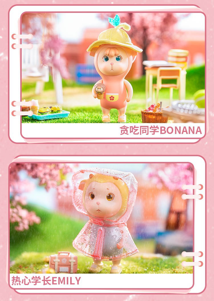 巴风特春花樱樱学院系列盲盒正版潮玩可爱手办周边摆件详情14