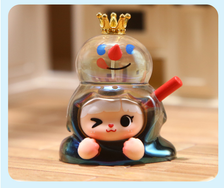 The cute and colorful girl home desktop decoration items, figurines, trendy resin handicrafts, etc. have been transformed into cute blind boxes pic 15
