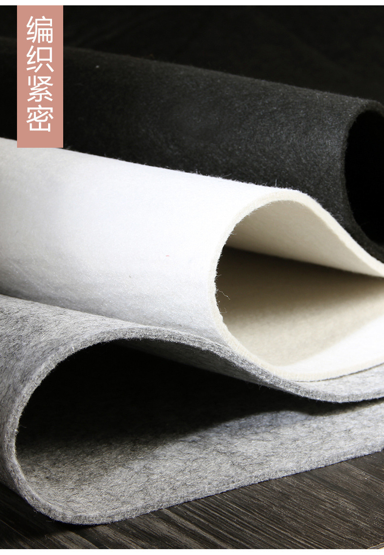 Thickened felt pad for calligraphy, special brush pen for calligraphy practice, wool felt pad for writing brush pen, felt cloth for calligraphy and painting cloth pic 5