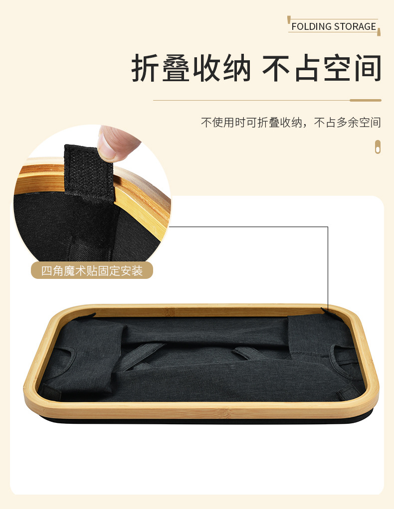 Wholesale of in-stock storage baskets for student dormitories, stationery, underwear and dirty clothes storage baskets, folding bamboo fabric Japanese-style dirty clothes baskets pic 6