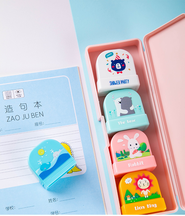 儿童光敏章材料批发.衣物名字卡通幼儿园姓名可爱防水图案制作.详情8