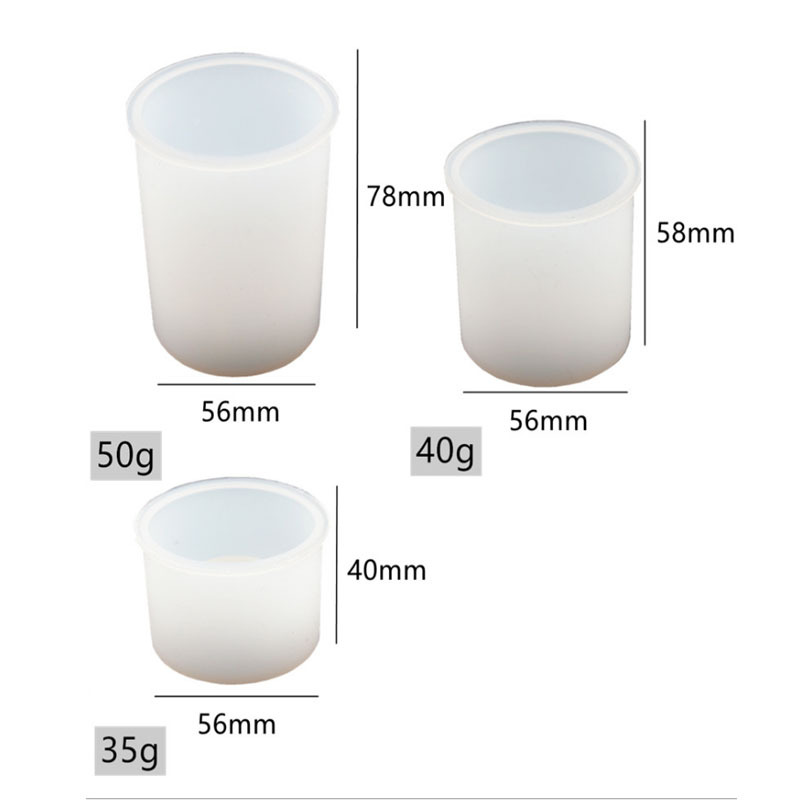 diy crystal epoxy resin epoxy candle holder, large, medium and small scented candle tray, mirror silicone mold pic 2
