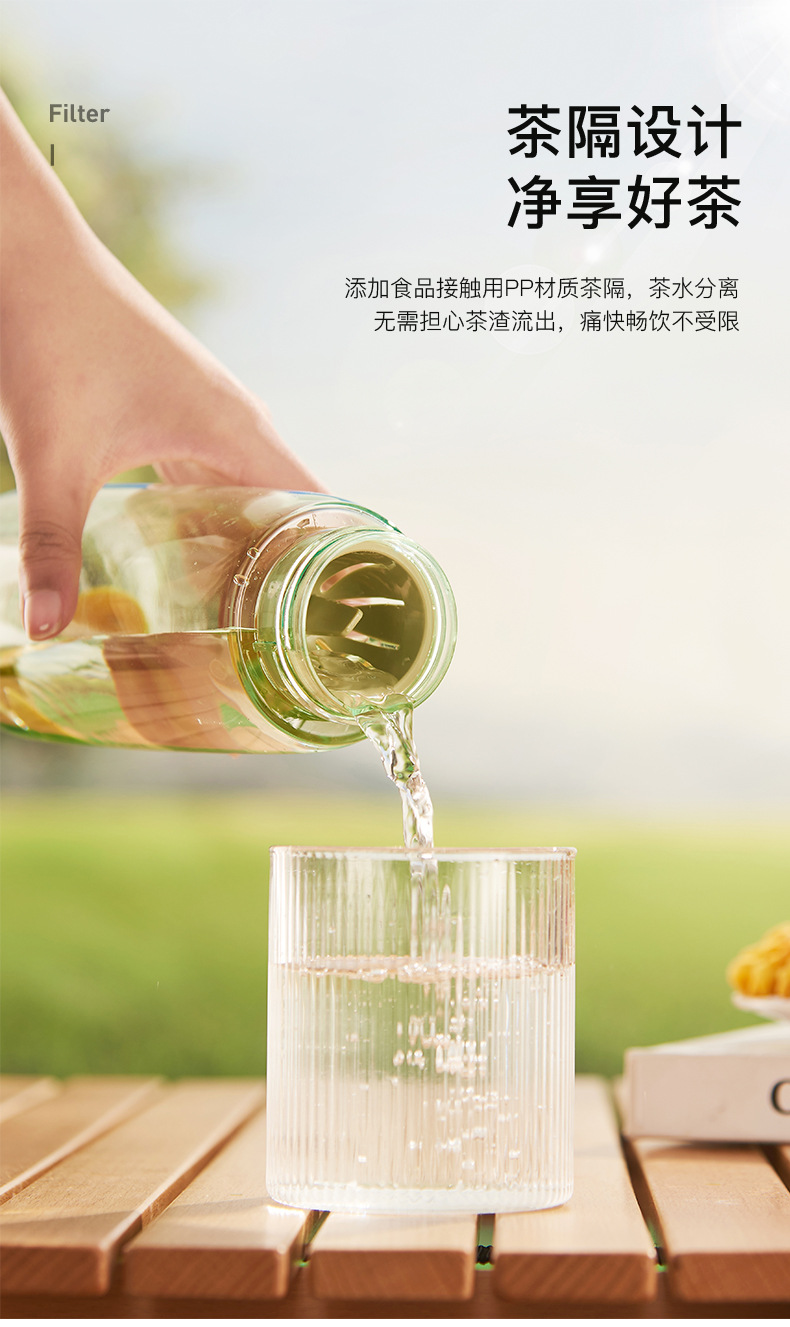 尚泰随手塑料水杯运动水杯学生便携塑料杯简约高颜值耐高温水杯详情3