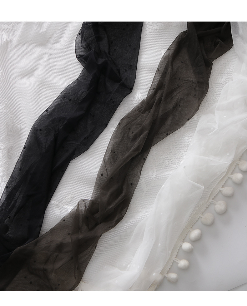 0D莱卡黑丝超薄T裆无痕波点高级感圆点透透袜任意剪性感隐形批发详情23