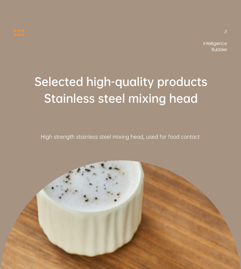 新品奶泡器四百次高速打蛋器长续航mini跨境批发家用电器厨房电器电动调奶器详情11