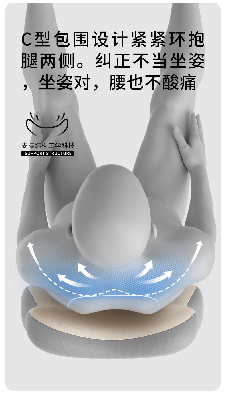 汽车记忆棉头枕靠枕车用车座护腰靠靠背垫座椅腰支撑垫护颈护肩枕详情11
