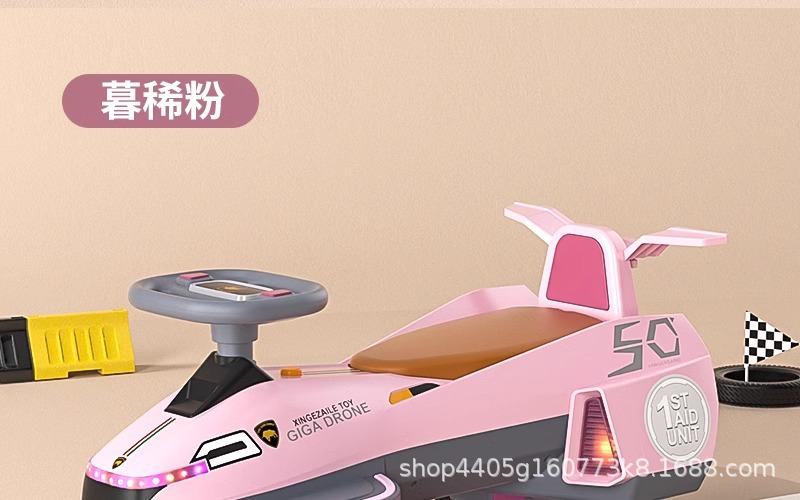 免安装儿童电动扭扭车可坐大人滑行车1-3-6岁轻便男女宝宝溜溜车详情39