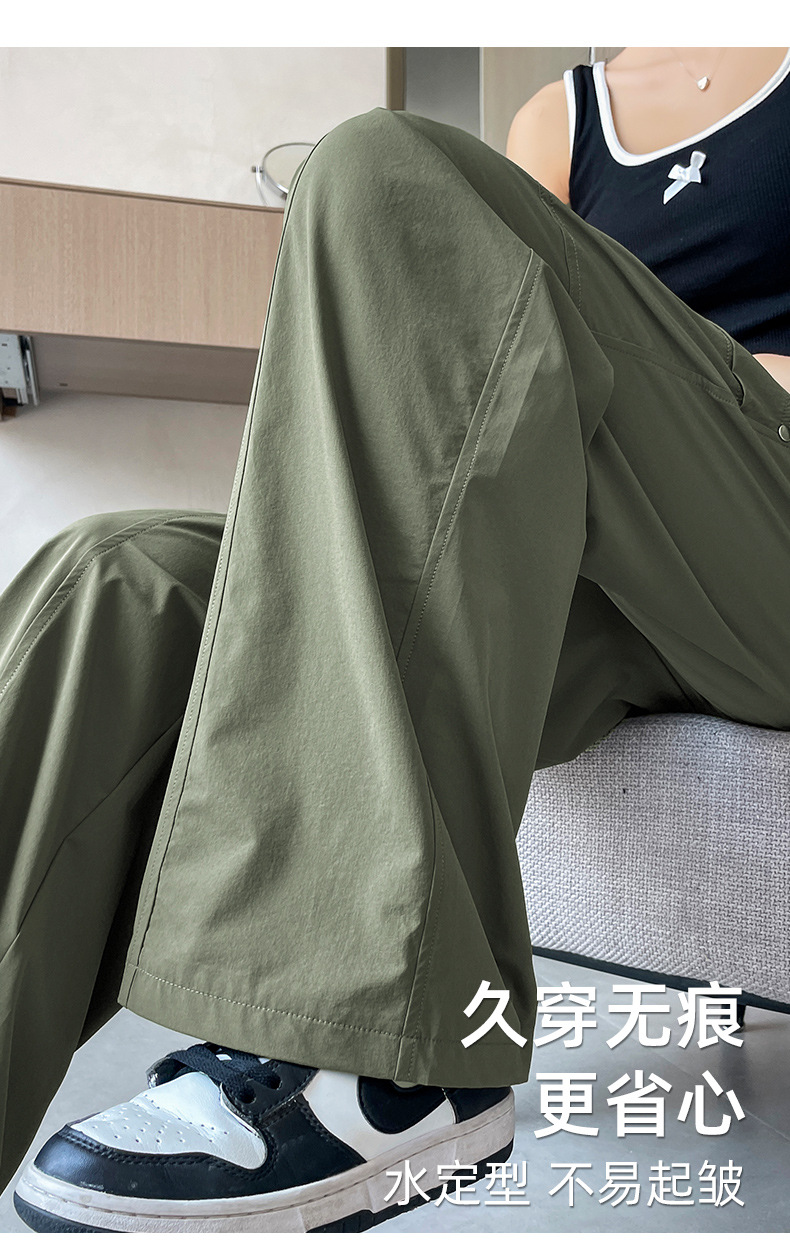 New quick-drying, slimming, loose jazz dance summer American street casual sport pants pic 15